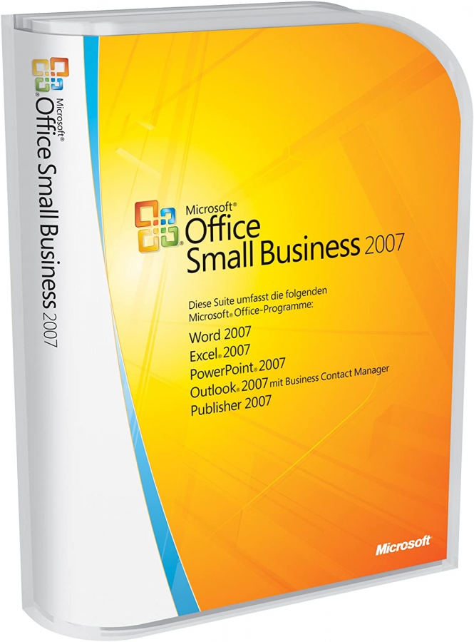 Microsoft Office 2007 Small Business 1PC