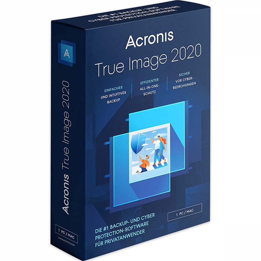Acronis True Image 2020 Premium (1 D - 1 Y)+ 1TB Cloud Stor