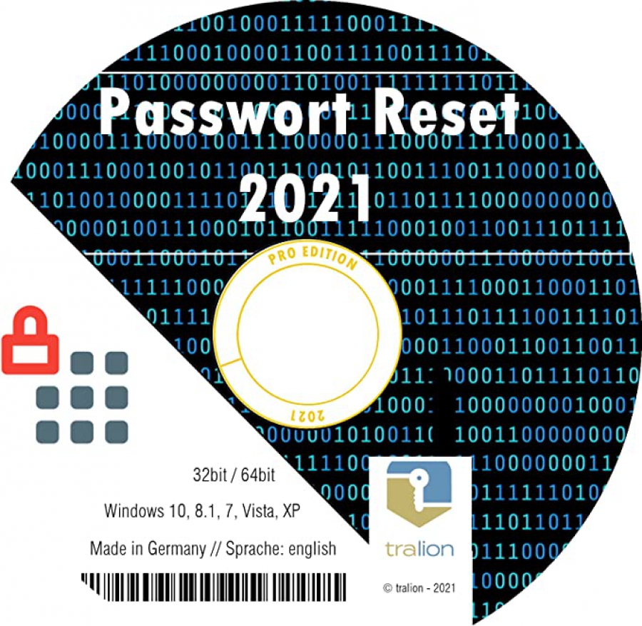 Recovery and Repair CD for Windows 7 - Windows 8 - Windows 10 32 & 64 Bit Version, incl. Data Rescue