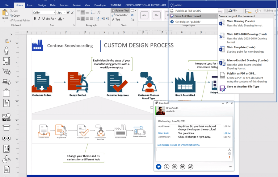 Microsoft Visio 2019 Professional 1 PC Download Licence