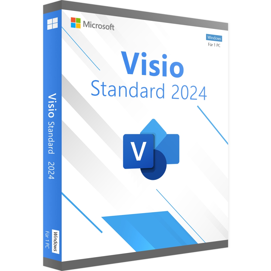Microsoft Visio 2019 Professional 1 PC Download Licence