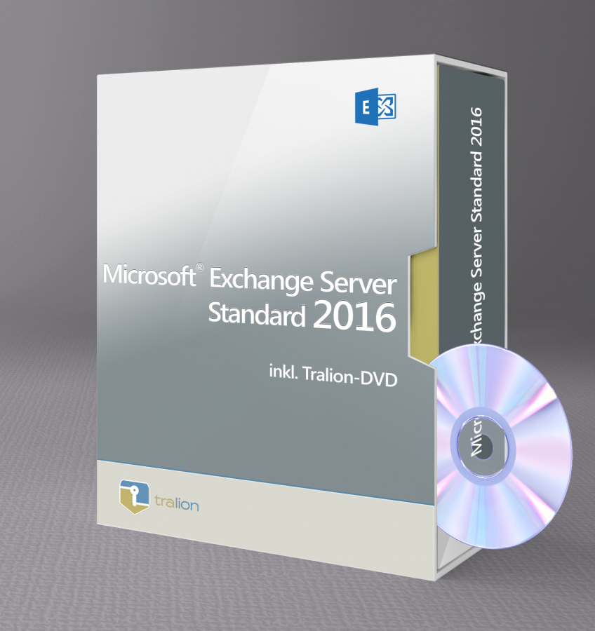 Microsoft Exchange Server Standard 2016 incl. Tralion-DVD