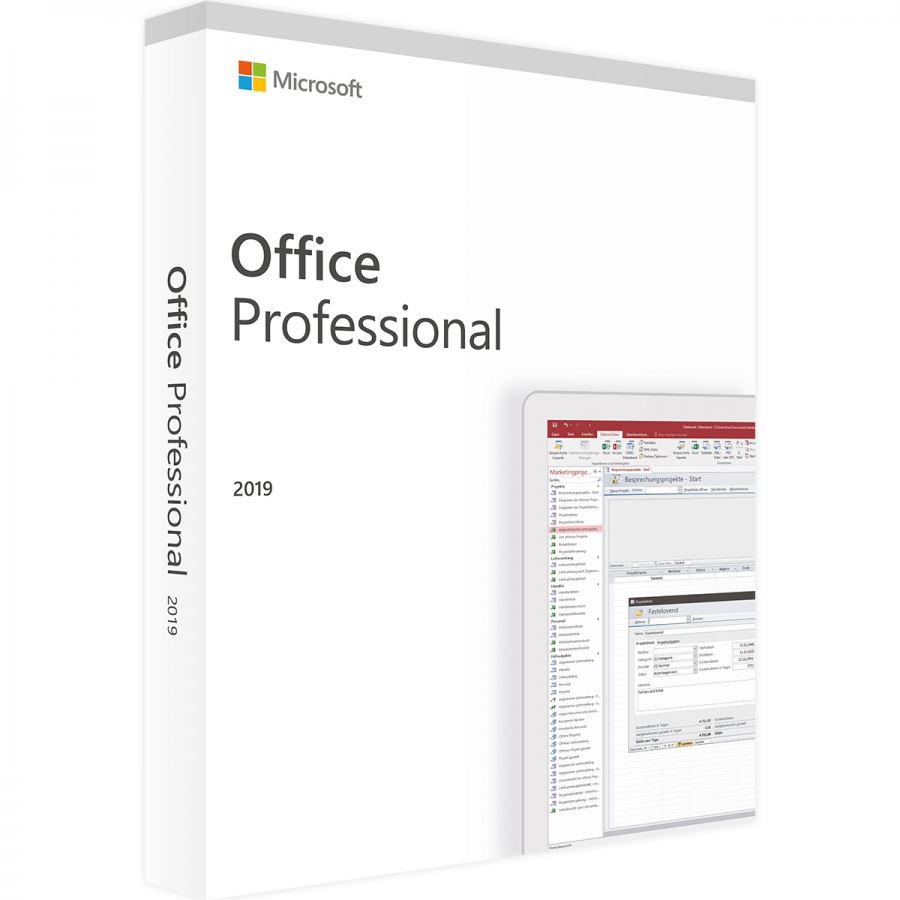 Microsoft Office 2019 Professional für PC ESD