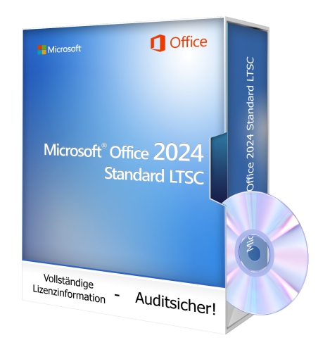Microsoft Office 2024 Standard LTSC inkl. DVD