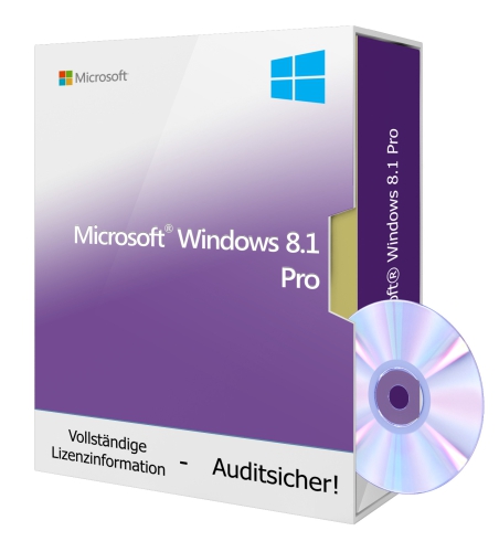 Microsoft Windows 8.1 Professional - DVD 1 PC