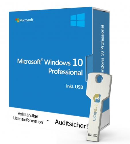 Microsoft Windows 10 Professional - USB-Stick 1 PC