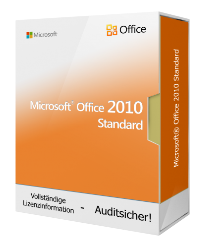 Microsoft Office 2010 STANDARD 1 PC Code only