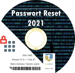 Recovery and Repair CD for Windows 7 - Windows 8 - Windows 10 32 & 64 Bit Version, incl. Data Rescue