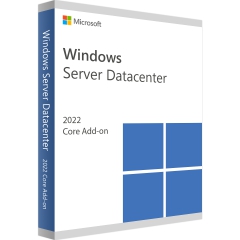 Microsoft Windows Server 2022 Datacenter 2 Core Add-on-Erweiterungslizenz