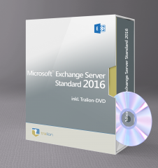 Microsoft Exchange Server Standard 2016 incl. Tralion-DVD