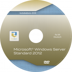 Microsoft Windows Server 2012 Standard (2 Core Zusatzlizenz), inkl. DVD