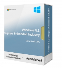 Windows Embedded 8 Industry Enterprise - Download 1 PC