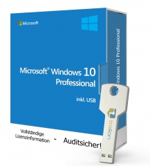 Microsoft Windows 10 Professional - USB-Stick 1 PC