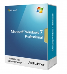 Microsoft Windows 7 Pro Volume 1 PC Code only