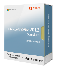 Microsoft Office 2013 STANDARD, Download 1 PC