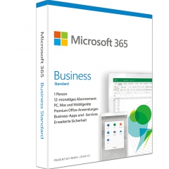 Microsoft 365 Business Standard 1 User, 1 Year PKC Box