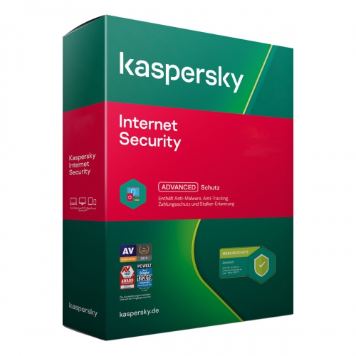 Kaspersky Internet Security - 3 User 1 Jahr - Download