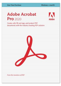 Adobe Acrobat Pro 2020 OEM (1 Benutzer - Kein Abo (perpetual)) WIN ESD