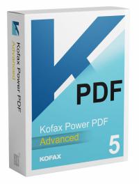 Kofax Power PDF Advanced 5.0 ESD (1 PC - Kein Abo (perpetual)) ESD