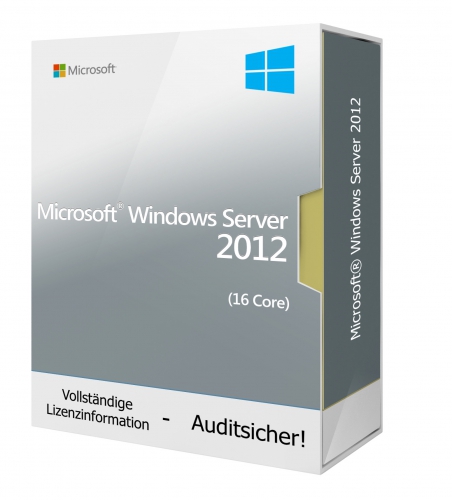 Microsoft Windows Server 2012 (16 Core)