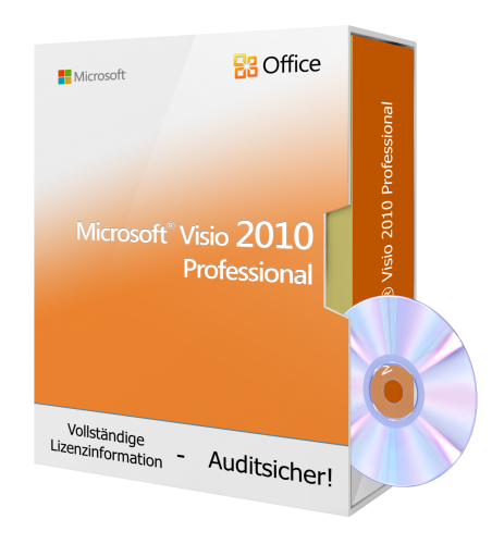 Microsoft Visio 2010 PROFESSIONAL - DVD 1 PC