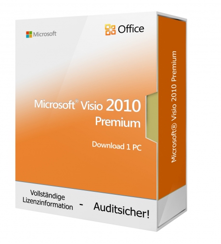 Microsoft Visio 2010 PREMIUM - Download 1 PC