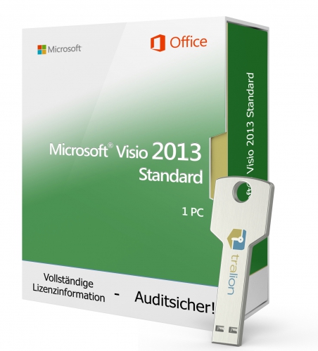 Microsoft Visio 2013 STANDARD - USB-Stick 1 PC