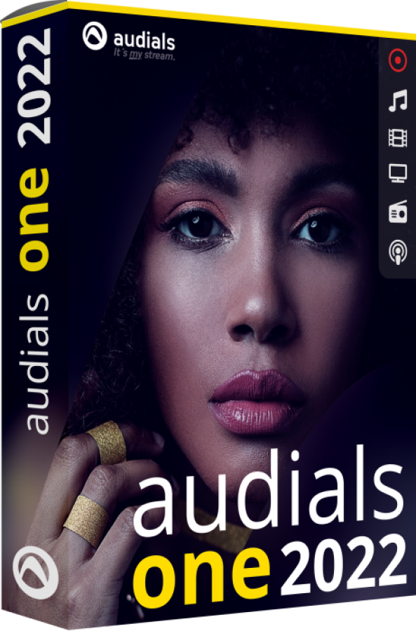 Audials ONE 2022 Filme, Musik aus Streaming aufnehmen