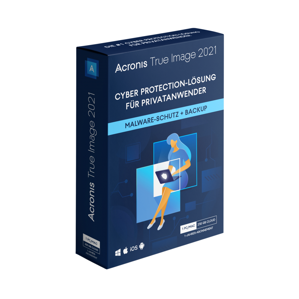 Acronis Cyber Protect Home Office Advanced (1 D-1 Y) 500 GB