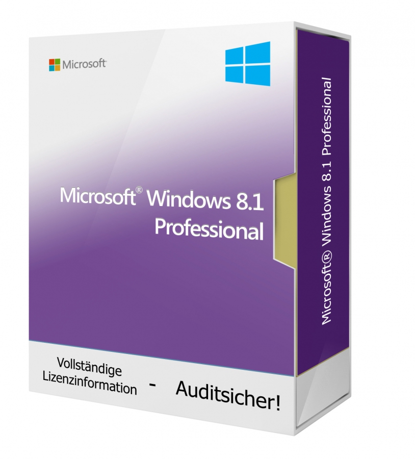 Microsoft Windows 8.1 Professional - DVD 1 PC
