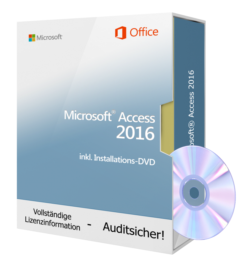 Microsoft Access 2016 inkl. Installations-DVD, 1PC