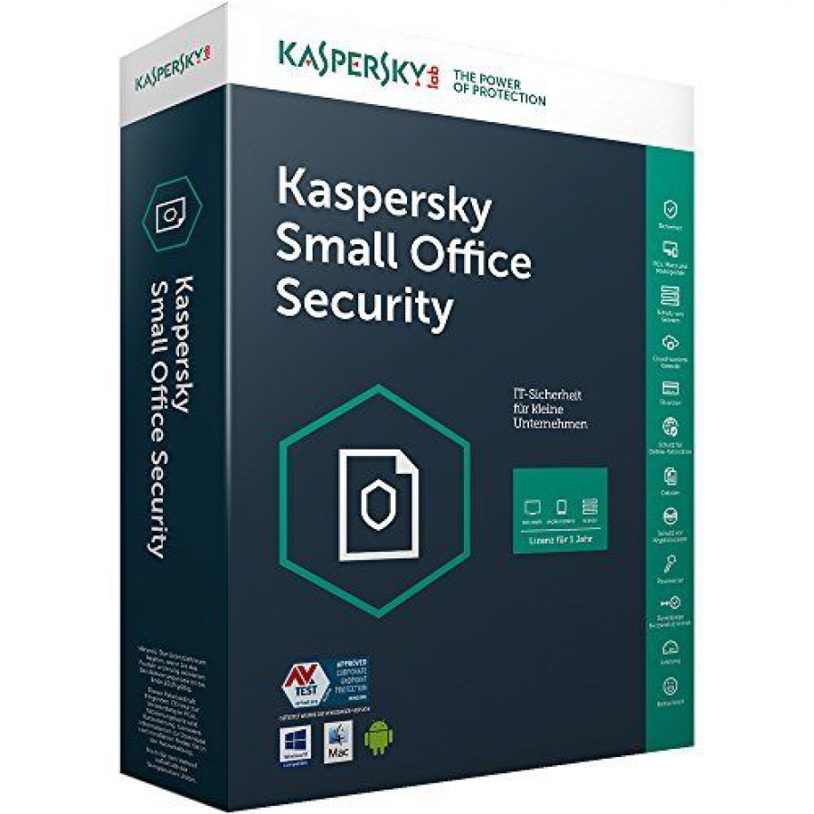 Kaspersky Small Office Security Version 8 (1 Server, 5 Device, 5 Mobile Devices) 1 Jahr
