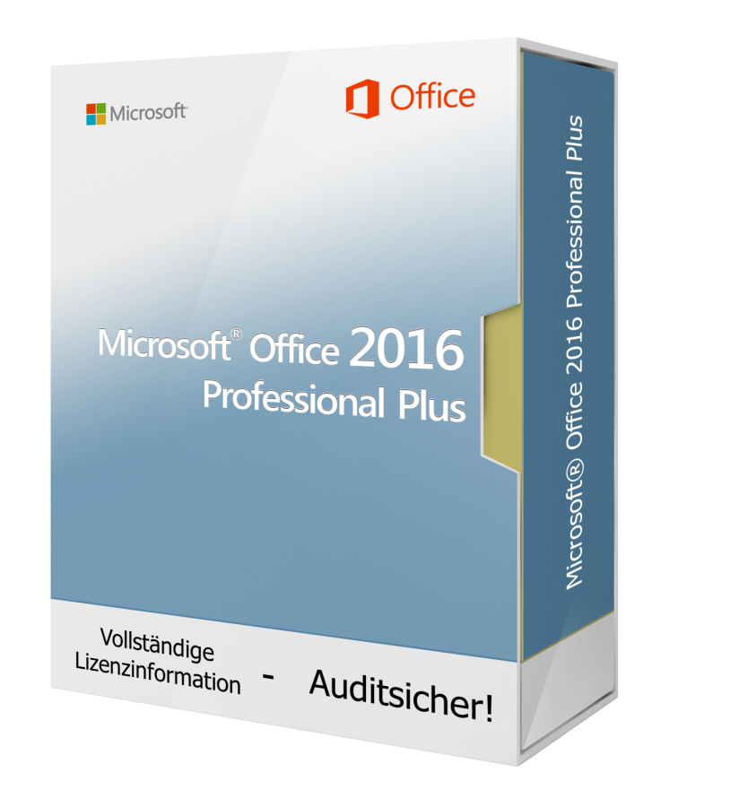 Microsoft Office 2016 Professional Plus 1PC Download Lizenz