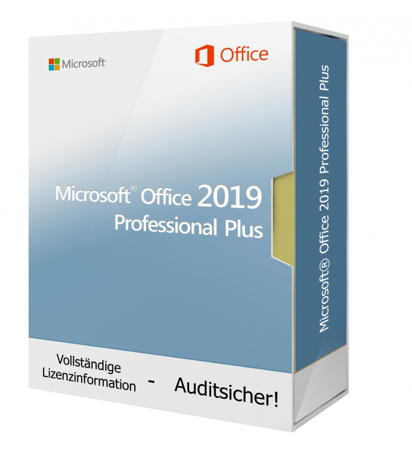 Microsoft Office 2019 Professional Plus als sofort Download