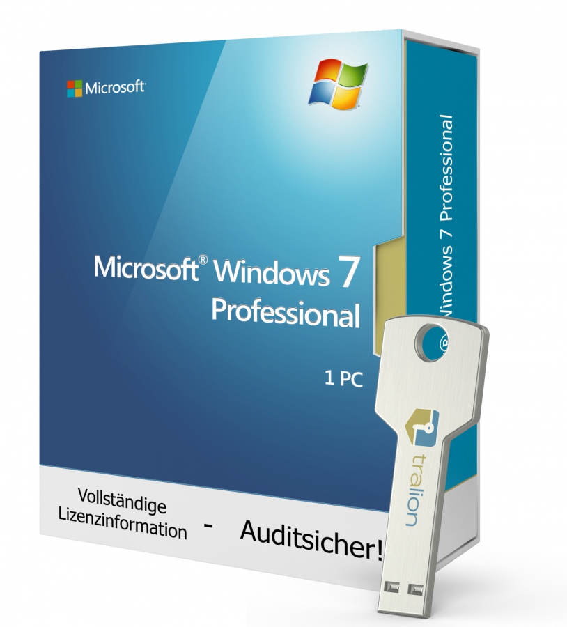Microsoft Windows 7 Professional - USB-Stick 1 PC